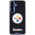 NFL Pittsburgh Steelers Distressed Galaxy S25 Clear Case